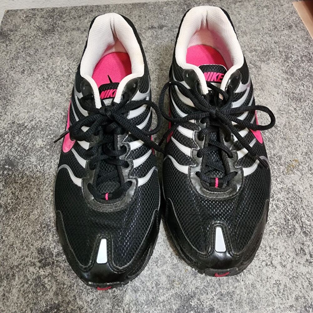 2011 Nike Air Torch 4 Mesh Running Shoes Black / Pink - Women’s Size 11
